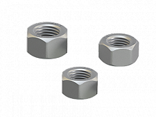 Hexagon nut for high-strength structural bolting System HR